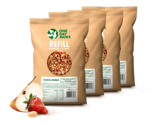 Granola protéiné OneDayMore - refill 4-packs