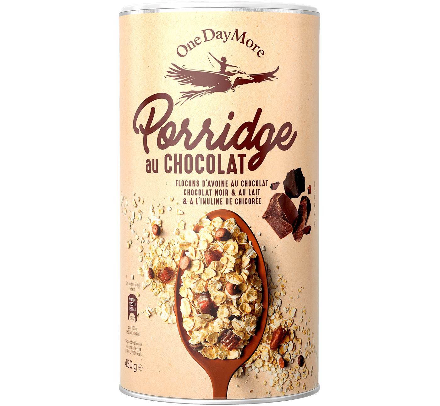 Porridge au chocolat OneDayMore