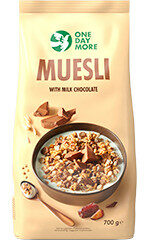 muesli milk chocolate OneDayMore sac