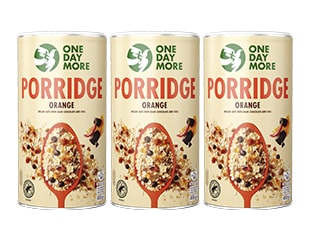 Porridge à l'orange Tube pack OneDayMore