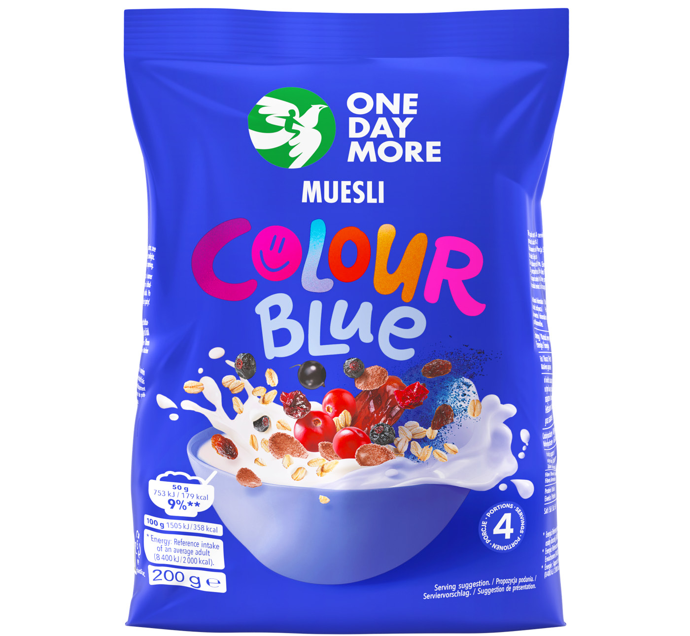 Muesli Colour Blue 200g